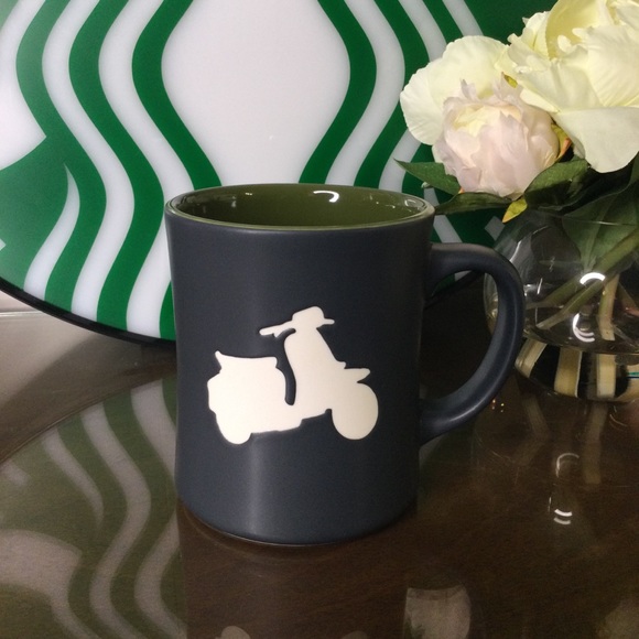 Starbucks Italian Roast Vespa Scooter Mug HTF - Picture 9 of 11